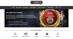 Desktop Screenshot of njcasinos.org
